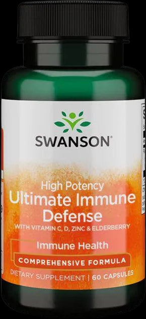 High Potency Ultimate Immune Defense with C, D, Zinc &amp; Elderberry - BadiZdrav.BG