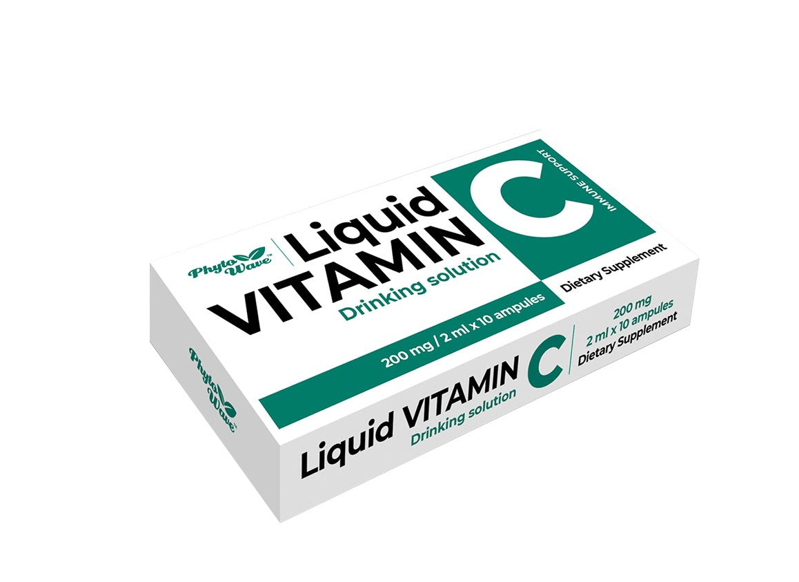 Витамин С 200 mg - 2 ml, разтвор х 10 ампули / кутия