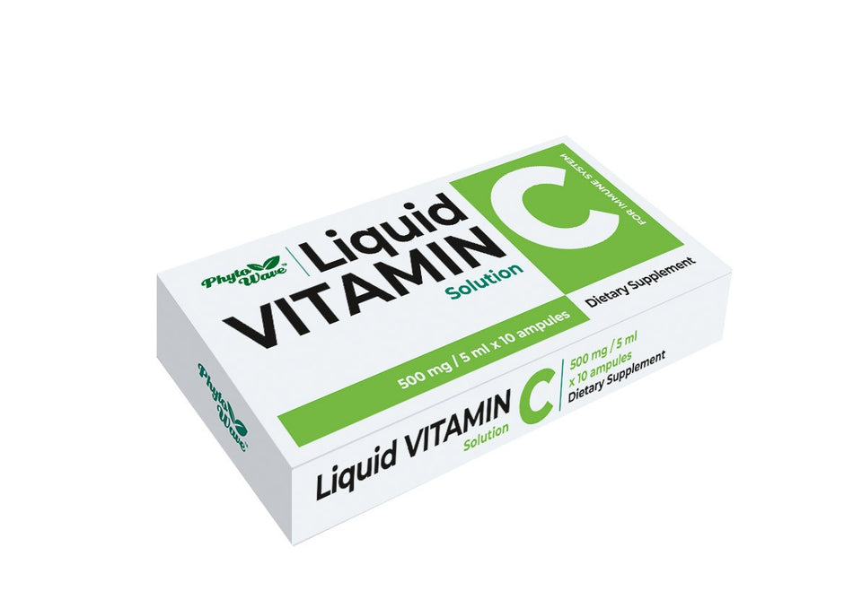 Витамин С 500 mg - 5 ml, разтвор х 10 ампули / кутия