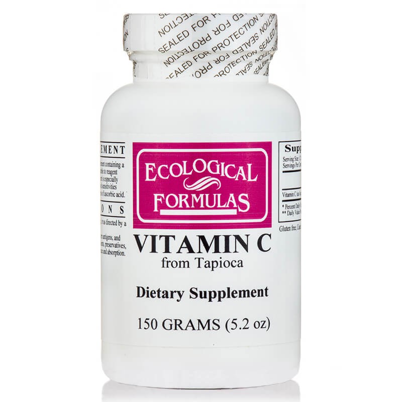 Витамин С от тапиока - Имуностимулатор и антиоксидант, 150 g прах - BadiZdrav.BG