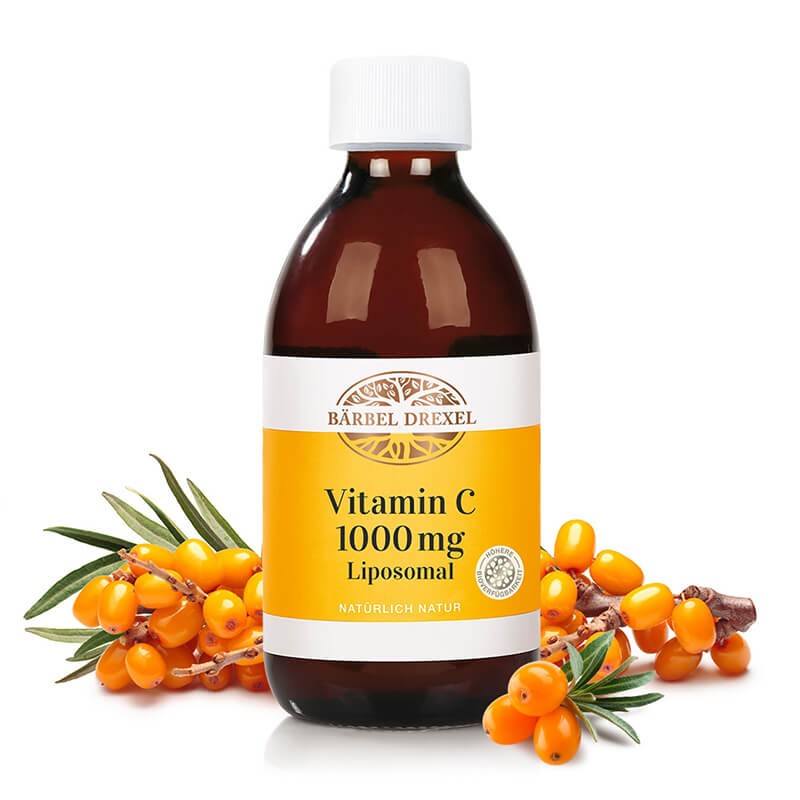 Vitamin C liposomal / Витамин С липозомен (с висока абсорбция), 1000 mg, 250 ml Bärbel Drexel - BadiZdrav.BG