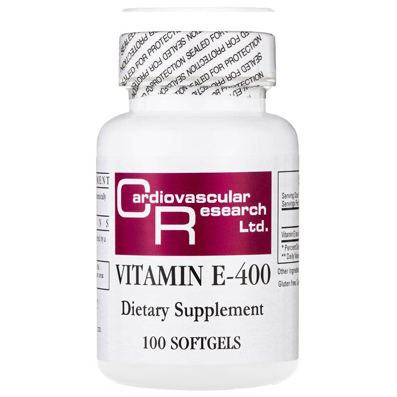 Vitamin E-400 - Витамин E-400 360 mg, 100 софтгел капсули Ecological Formulas - BadiZdrav.BG