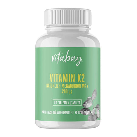 Витамин К2 - Костна система, 200 mg x 90 таблетки - BadiZdrav.BG