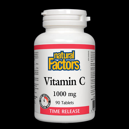 Vitamin C/ Витамин С 1000 mg и Биофлавони х 90 таблетки с удължено освобождаване Natural Factors - BadiZdrav.BG