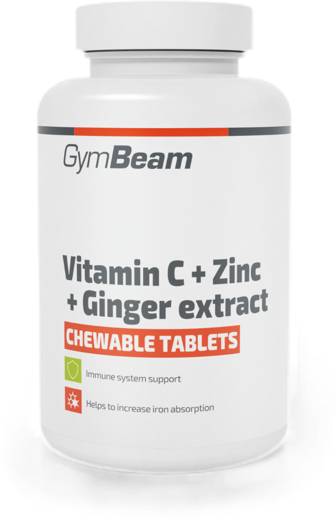 Chewable Vitamin C + Zinc + Ginger extract - 