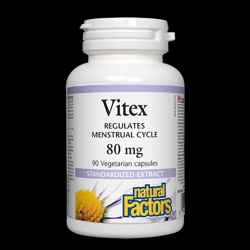 Vitex/ Витекс 80 mg х 90 капсули Natural Factors - BadiZdrav.BG