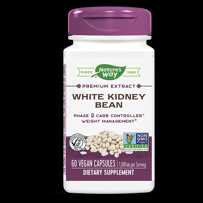 White Kidney Bean/ Бял Боб (зърна) 500 mg х 60 капсули Nature’s Way - BadiZdrav.BG