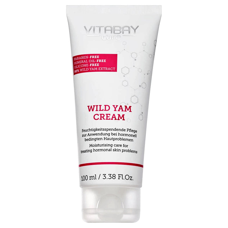 Wild Yam Cream - Крем с екстракт от див ям (за лице и тяло), 100 ml - BadiZdrav.BG