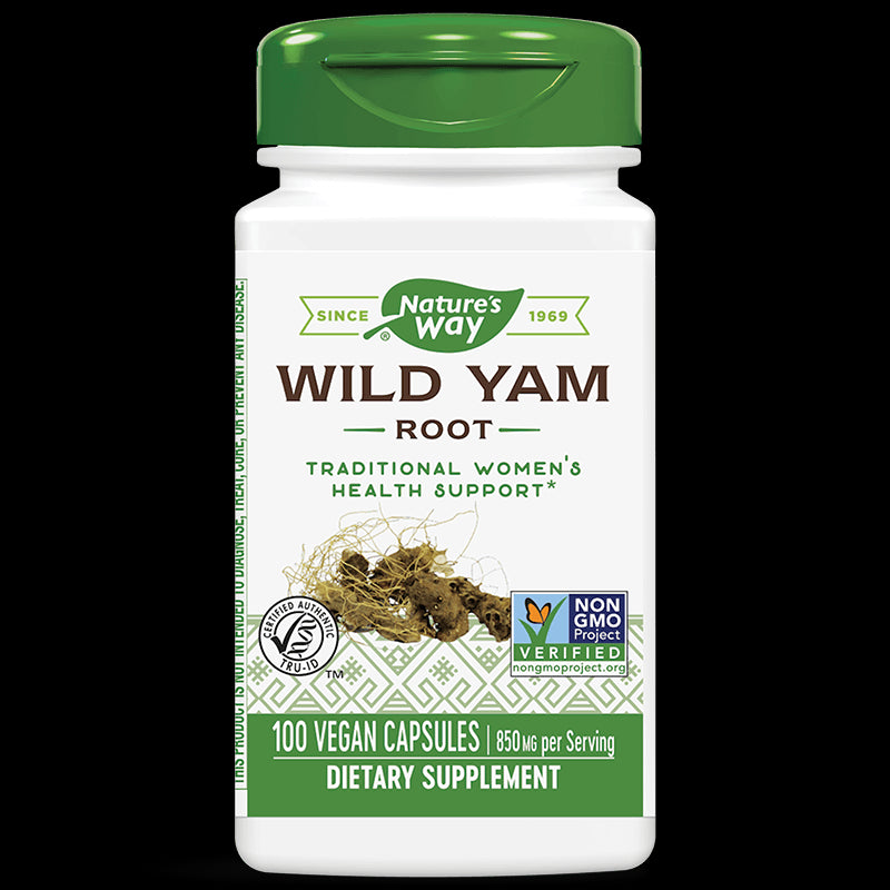Wild Yam Root/ Див Ям (корен) 425 mg x 100 капсули Nature’s Way