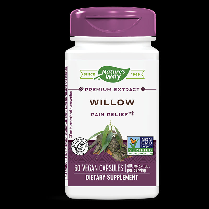 Willow/ Бяла върба 400 mg х 60 капсули Nature’s Way - BadiZdrav.BG