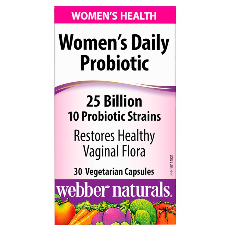 Women’s Daily Probiotic - Пробиотик за Жени 25 млрд. активни пробиотици, 10 щама, 30 капсули - BadiZdrav.BG