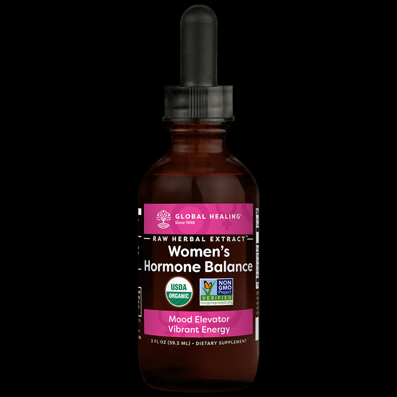 Women’s Hormone Balance Raw Herbal Extract / Билкова смес за женския хормонален баланс, 59.2 ml Global Healing - BadiZdrav.BG