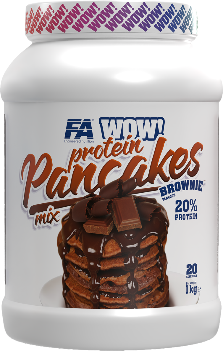 WOW ! Protein Pancakes | 20% Protein - No Sugar Added