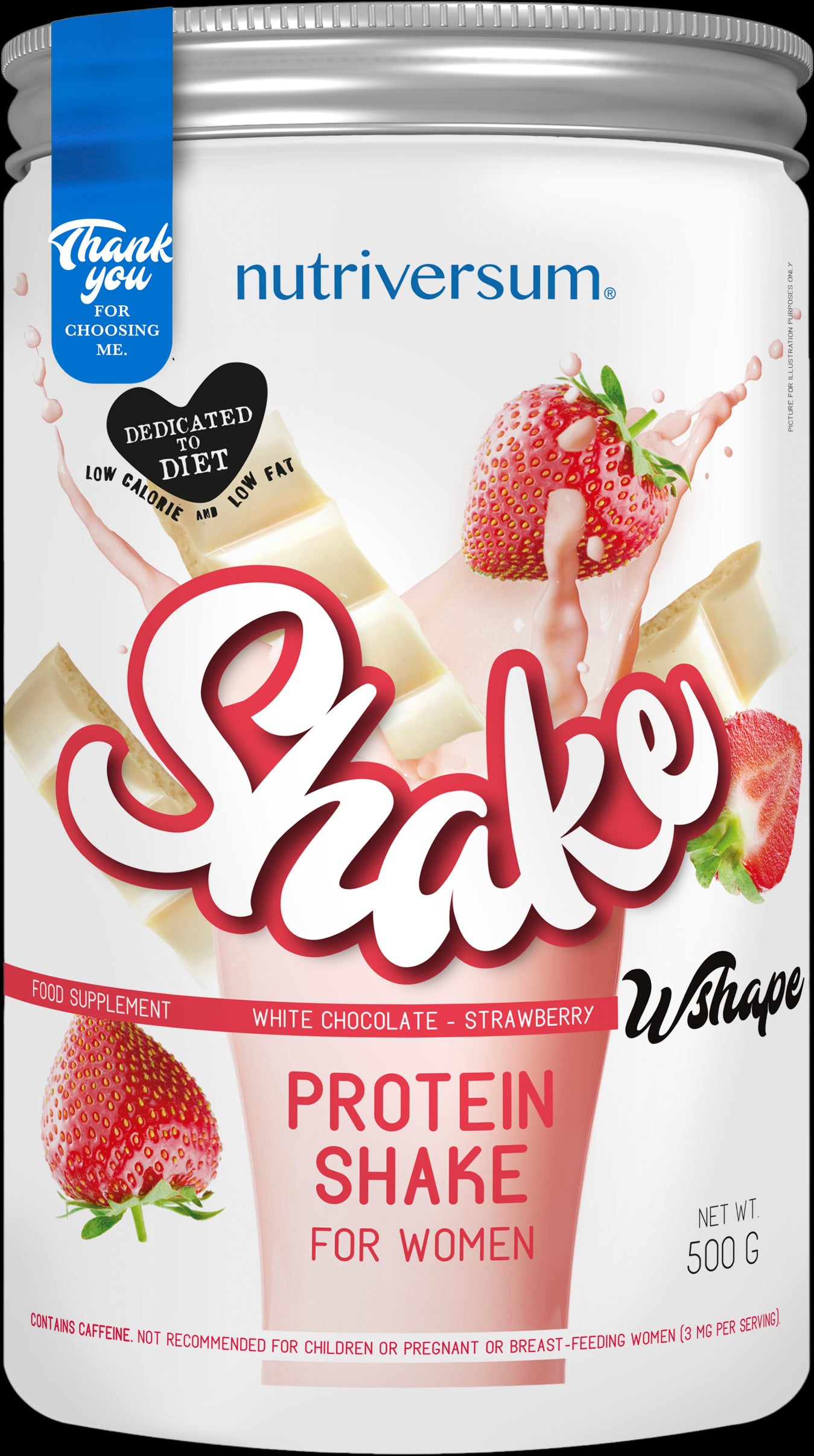 Shake | Fat Burning Protein Shake for Women - Бял шоколад с ягода