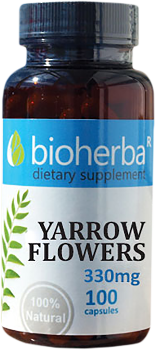 Yarrow Flowers 330 mg - BadiZdrav.BG