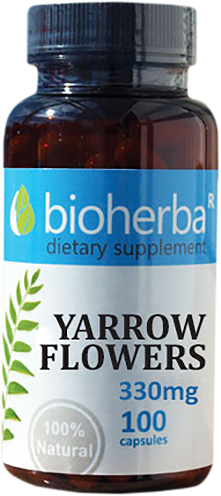Yarrow Flowers 330 mg - BadiZdrav.BG