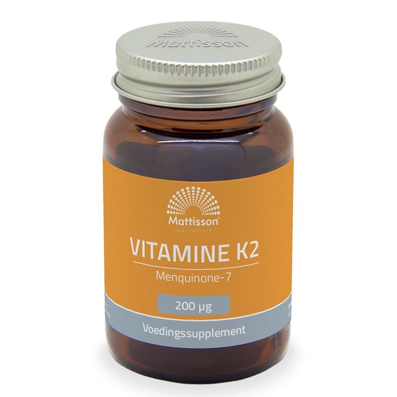 Здрави кости - Витамин K2 (МК-7), 200 µg x 60 таблетки - BadiZdrav.BG