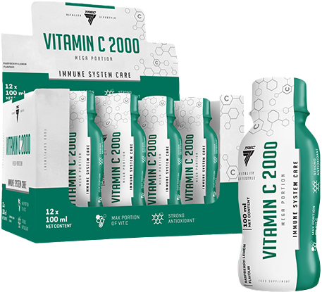 Vitamin C 2000 Shot - Малина с лимон