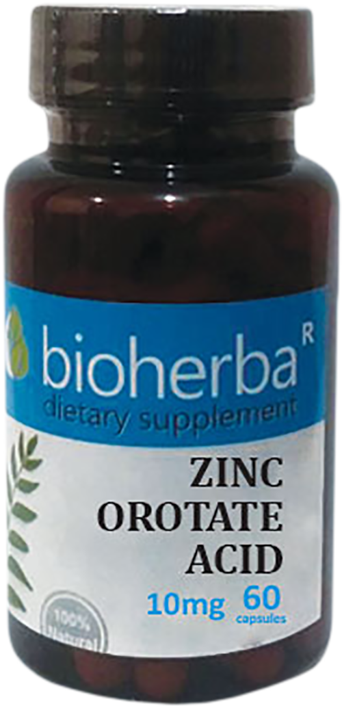 Zinc Orotate Acid 10 mg - BadiZdrav.BG