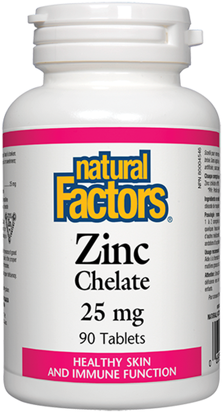 Zinc Chelate 25 mg - BadiZdrav.BG